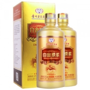 贵州茅台集团 白金酒 53度 酱香型 500ml*2瓶