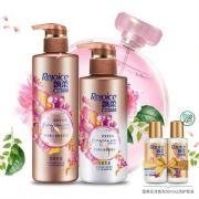 Rejoice 飘柔 甜美花漾 香氛洗护套装（洗发水530ml+护发素300ml+洗护小样50ml*2）