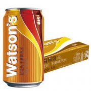 屈臣氏（Watsons）干姜味汽水 碳酸饮料 调酒净饮推荐 330ml*24罐 整箱装 *2件