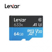 12点开始： Lexar 雷克沙 633x TF存储卡（64GB、UHS-I）