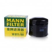 MANN FILTER 曼牌 W811/80 机油滤清器 现代/起亚专用 11元包邮（需用券）