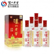 泸州老窖 六年窖头曲酒浓香型白酒 52度500ml*6瓶