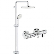 双12预售：GROHE 高仪 34337000+26452001 欧洲原装进口恒温花洒套装 1656元包邮（定金1元）