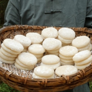 饭桃花 纯手工农家糯米糍粑 1500g 16.9元包邮
