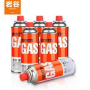 京东PLUS会员： IWATANI 岩谷 丁烷气防爆气罐 250g×6瓶 *4件