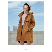 Semir 森马 13-058090020 女士中长款风衣外套