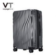 法国 voyagetime 时尚水波纹 旅行拉杆箱 20寸