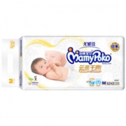 京东PLUS会员：MamyPoko妈咪宝贝 婴儿纸尿裤M54片+Moony 柔软型湿巾 80片×3包