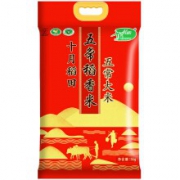 十月稻田 五常稻花香米 5kg+五得利面条 大宽面1000g
