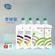 Maxgreen 麦格丽 蔗糖酯柠檬茶籽洗洁精 500g*4瓶装新低14.9元包邮（需领券）