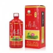 杜酱 53度酱香型 荷花酒 500ml喜庆版红色礼盒