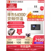 能率 JSQ25-E3 强排式天燃气热水器 13L