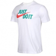 胜道运动旗舰店 Nike 耐克 新款SPORTS JUST DO IT 男子运动 T恤 AR5007-103 （可凑单79包邮）