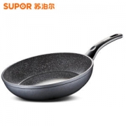 苏泊尔 麦饭石煎锅 无油烟不粘炒锅