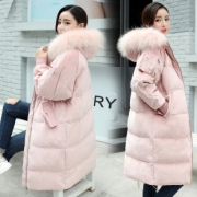 【金丝绒】棉服冬女显瘦大毛领保暖