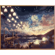 佳彩天颜 DIY数字油画 40*50cm 带内框 1.6cm厚  券后11.8元