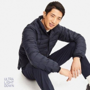 UNIQLO 优衣库 409323 男士高级轻型羽绒茄克