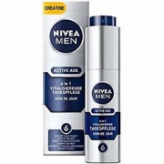 中亚Prime会员： NIVEA 妮维雅 Active Age 男士活性保湿日霜 50ml *4件