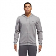 阿迪达斯(adidas)2018秋季新款男子运动休闲 舒适透气 连帽夹克 外套DM7565