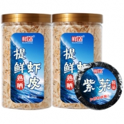 送紫菜 生晒无盐淡干虾皮500g 券后￥26.9