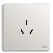 ABB 轩致 AF206 雅典白 一位16A三孔空调插座 *3件 44.8元包邮（需用券）