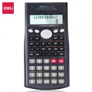 京东PLUS会员： deli 得力1710 多功能函数计算器 *4件