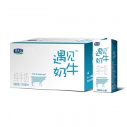 君乐宝 遇见奶牛纯牛奶 250ML*12x2 62.9元包邮