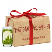 250g：浙江老字号 御牌 2019新茶 老茶客西湖龙井