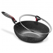 LAGOSTINA 拉歌蒂尼 LIRwok30H 麦饭石炒锅 30cm 129元包邮（需用券）