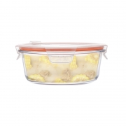 佐昌 玻璃饭盒 410ml+小麦秸秆叉勺 5.8元包邮（需用券）