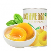 京东PLUS会员：静益乐源 砀山黄桃罐头 425g/罐 *5件