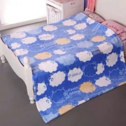 透气柔软加厚法兰绒婴儿毯子100cm*120cm