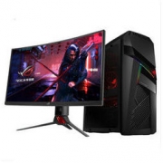 ROG玩家国度水冷侧透台式电脑整机(i7-9700K 16G 512GSSD+1T RTX2060 6G 三年上门)27英寸144Hz曲面显示器