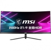 18日0点：msi 微星 PAG301CR 30英寸 VA显示器（2560×1080、200Hz、100%sRGB、FreeSync）