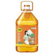 俏厨 压榨一级 花生油 5L+纸巾