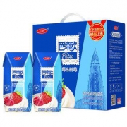 上海福利：三元 芭缔欧冰岛式酸奶 草莓&树莓 200g*12盒