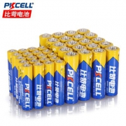 Pkcell 5号/7号 碳性电池 共40节 13.9元包邮