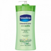 99元3件：Vaseline 凡士林 倍护 芦荟舒缓润肤露 725ml *3件