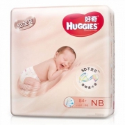 HUGGIES 好奇 铂金装 婴儿纸尿裤 NB84片