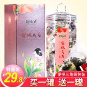 天助我也 白桃乌龙茶 水果茶 4g*20包/件