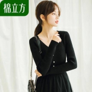 棉立方 20AE1348 女士针织连衣裙