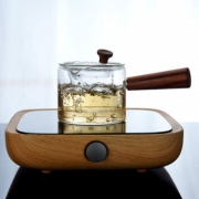 Le Bronte 朗特乐 手工侧把玻璃茶壶 55元包邮（需用券）