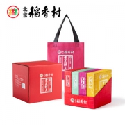 北京稻香村 四口味 传统京式糕点组合礼盒 670g