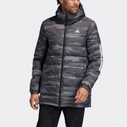 12日0点、双12预告：adidas 阿迪达斯 3S REV AOP 男子双面羽绒服 429元