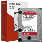 历史新低、4T：Western Digital 西部数据 红盘 WD40EFRX 台式机械硬盘
