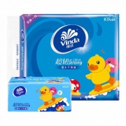 Vinda 维达 抽纸 B.Duck超韧 3层130抽*8包 *5件
