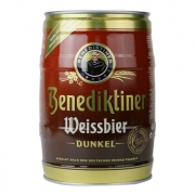 Benediktiner 百帝王 小麦黑啤酒 5L *5件 +凑单品 327.12元包邮（双重优惠）