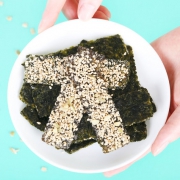 苔知趣 芝麻海苔夹心脆 *3件 32.7元包邮（双重优惠）