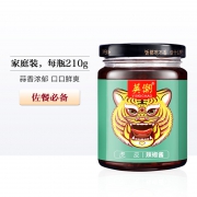 英潮 虎皮蒜蓉辣椒酱 210g  券后9.9元