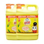 白猫 柠檬红茶洗洁精 1.49kg*2瓶